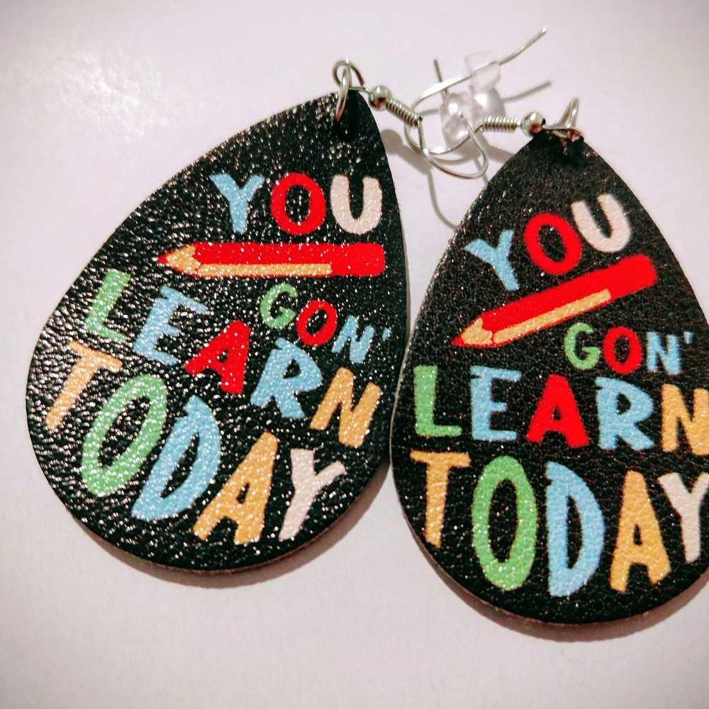 Colorful Teardrop Earrings